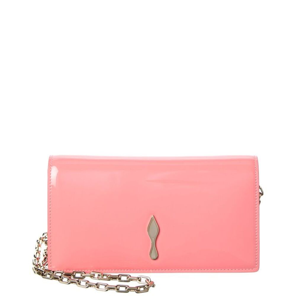 Christian Louboutin Patent Shoulder Bag, Pink